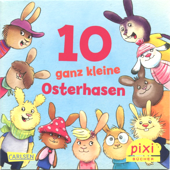 10 ganz kleine Osterhasen